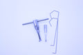 Curtain lock tool